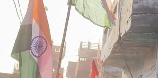 नगर बाजार में निकली तिरंगा शोभायात्रा:स्वतंत्रता दिवस पर देशभक्ति के संदेश के साथ