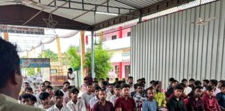 कुदरहा में रोजगार मेले में उमड़ी युवाओं की भीड़:150 अभ्यर्थियों ने लिया हिस्सा; 80 चयन का लक्ष्य
