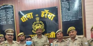 हर्रैया में 10 किलो गांजे के साथ सभासद गिरफ्तार:हर्रैया में पुलिस ने की कार्रवाई, ढाबा संचालक भी शामिल