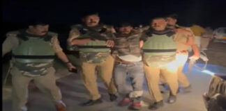 बहराइच में पुलिस मुठभेड़ के बाद बिजली तार चोर गिरोह के 5 शातिर गिरफ्तार