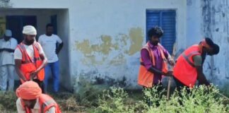 महराजगंज के सिसवा में कांवड़ियों के लिए तैयारी तेज:ठहराव स्थल पर चला सफाई अभियान, खराब स्ट्रीट लाइटें भी हुईं दुरुस्त