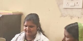 एचपीवी टीकाकरण अभियान में 25 किशोरियों को लगा टीका:मुख्यमंत्री आरोग्य मेला में सर्वाइकल कैंसर से बचाव को लेकर जागरूकता