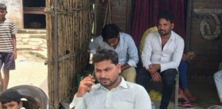 बस्ती में युवक ने किया सुसाइड:पत्नी से झगड़े के बाद अलग कमरे में सोया था, सुबह फंदे से लटका मिला शव
