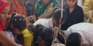 बाबा बेहिल नाथ मंदिर में उमड़ी बोल बम श्रद्धालुओं भीड़:बनकटी में जयकारों से गूंजा परिसर, भक्तों ने किए दर्शन