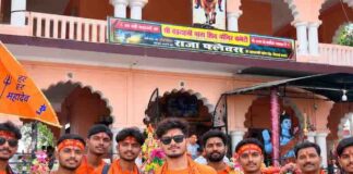 हरपुर पकड़ी शिव मंदिर के लिए कांवड़ यात्रा शुरू:श्रद्धालु त्रिवेणी धामसे जल लेकर सोमवार को करेंगे जलाभिषेक