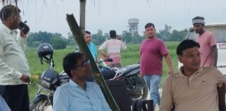 सरयू नदी से मौजपुर रिंग बांध पर कटान का खतरा:प्रशासन अलर्ट, एसडीएम ने मौके पर पहुंचकर किया निरीक्षण