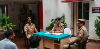 आगामी त्योहारों के दृष्टिगत थाना धम्मौर में डीजे संचालकों की बैठक सम्पन्न, शांति एवं सौहार्द बनाए रखने के दिए गए निर्देश*