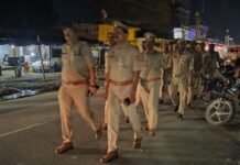 रक्षाबंधन पर्व के दृष्टिगत जनपद में पुलिस की व्यापक सुरक्षा व्यवस्था