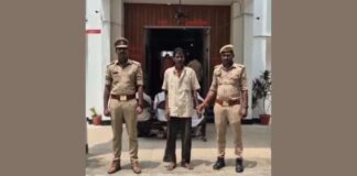 शराब के नशे में पत्नी पर कुल्हाड़ी से जानलेवा हमला, अभियुक्त गिरफ्तार