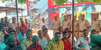 कांवड़ यात्रा को लेकर छावनी थाने में मंथन:पुलिस ने SPO को दिए सुरक्षा के निर्देश