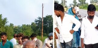 राम जानकी मार्ग पर सड़क हादसा:गायघाट में दो मोटरसाइकिलों की टक्कर, तीन घायल