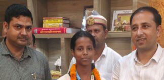 नीलू पांडेय ने जीता स्वर्ण, राष्ट्रीय ताइक्वांडो के लिए क्वालीफाई:महाराजगंज में एक कॉलेज के खिलाड़ियों ने जीते कुल 5 पदक