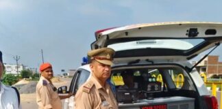फरेंदा-सोनौली हाईवे पर 28 वाहनों का चालान:यातायात पुलिस ने तेज रफ्तार के खिलाफ चलाया अभियान, 56 हजार जुर्माना