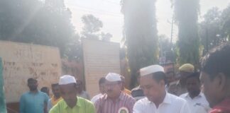 बहादुरपुर ब्लॉक मुख्यालय पर स्वतंत्रता दिवस समारोह आयोजित:बस्ती में स्वतंत्रता सेनानियों को दी गई श्रद्धांजलि