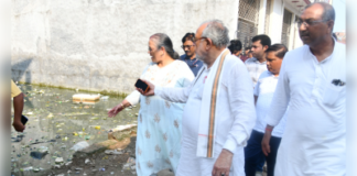 जोन तीन में गंदगी देख भड़के मंत्री, ठेकेदार पर पांच लाख का जुर्माना