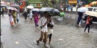 भारी बारिश के कारण भिवंडी में बाढ़
