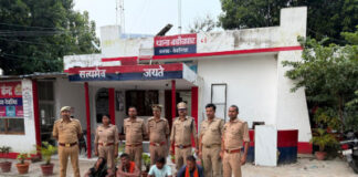 कच्ची शराब के विरुद्ध बड़ा एक्शन: 53 लीटर शराब के साथ चार गिरफ्तार, 200 किलो लहन नष्ट