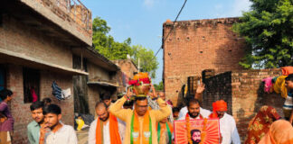 धर्मराज मौर्य ने किया कलश रथ यात्रा का स्वागत, बोले- संत रविदास ने दिखाई समरसता की राह
