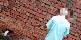 “थरबरनगंज की गली बनी पेशाबघर, खुलेआम पेशाब करते लोग