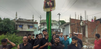चेहल्लुम पर अकीदत में डूबा शिया समुदाय