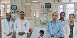 केजीएमयू: मरीज की दो बड़ी आंतों व दो मलद्वार का किया उपचार