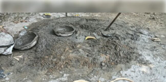 उतरौला में ईदगाह जाने वाले सीसी मार्ग के निर्माण पर उठे सवाल